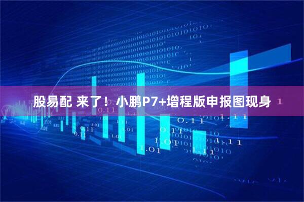 股易配 来了！小鹏P7+增程版申报图现身